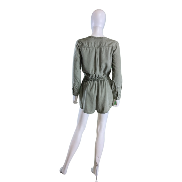Old Navy Long Sleeve Romper Green S - Picture 2 of 10